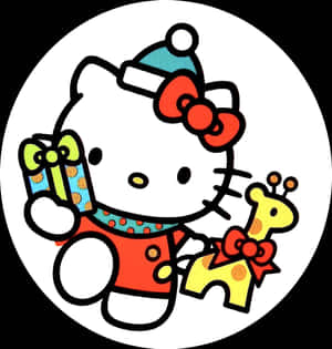 圣诞凯蒂猫三丽鸥头像 — 凯蒂猫 美学 壁纸