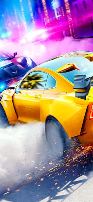 Iphone Xs Need For Speed Heat 背景 — 荣耀Play 壁纸
