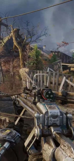 iPhone X《地铁：离去》背景 — Infinix GT 30 Pro 壁纸