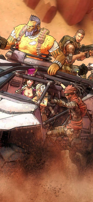 Borderlands iPhone — 银河A37 壁纸