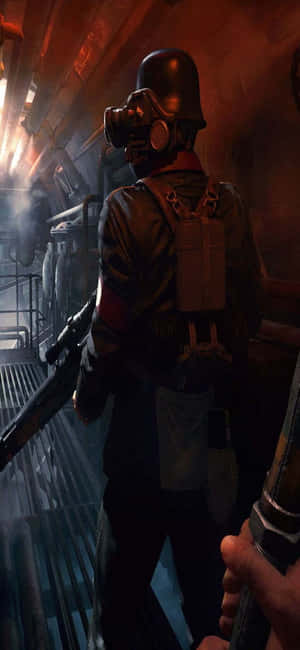 iPhone Xs 《Wolfenstein II》背景 — 小米17 Pro 壁纸