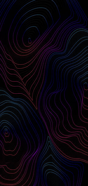 地形暗色 — iPhone 18 Pro 壁纸