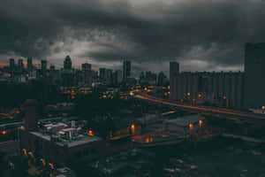 暗色城市背景 — 黑暗城市 壁纸