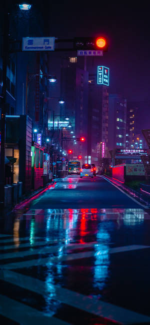 城市夜景霓虹美学iPhone — iPhone 16 壁纸
