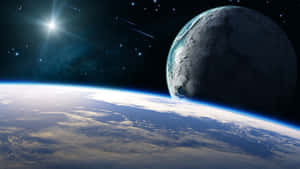 壮丽宇宙景观全景 — 外太空 壁纸