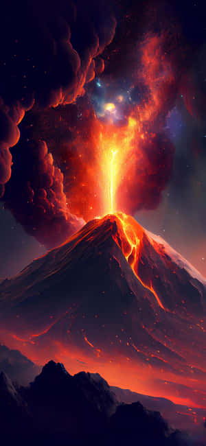 火山背景 — Fairphone 壁纸