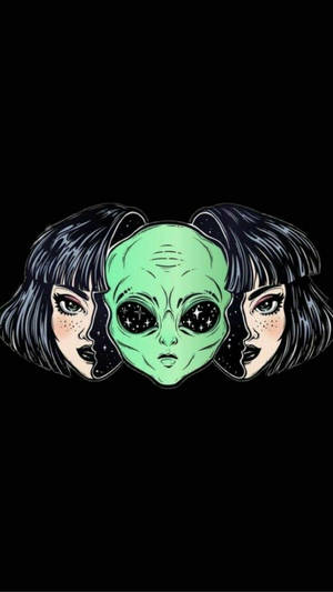 外星女孩迷幻美学