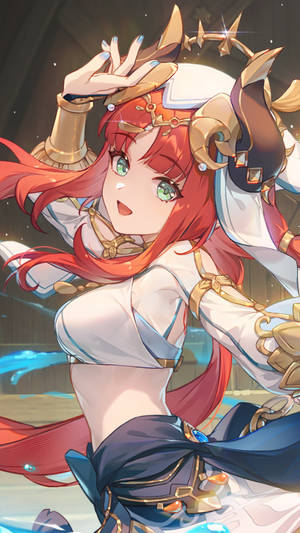 妮露肖像原神手机壁纸 — 原神手机 壁纸