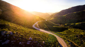 山口之路壁纸 — Studio Display 壁纸