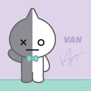 守护者 Van BT21 壁纸 — Pixel Watch 5 壁纸