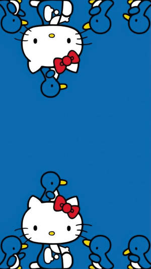 小鸭与Hello Kitty美学 — 凯蒂猫 美学 壁纸