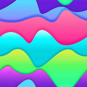 波浪背景 — iPad Air 13 壁纸