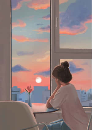 动漫女孩美学 — IQOO Pad 壁纸