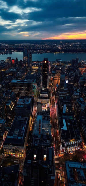 引人入胜的几何抽象iPhone背景 — 酷炫 iPhone 壁纸