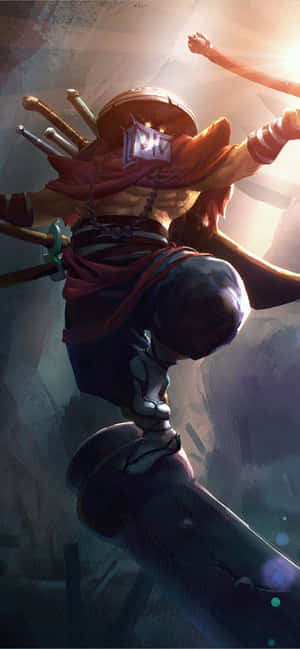 Dota 2巨力战士 — iPhone 17e 壁纸