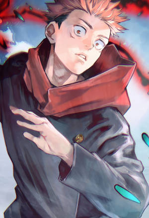 惊人画作：咒术回战虎杖悠仁手机壁纸 — 动漫 壁纸