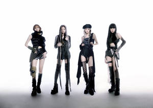 黑色造型 BLACKPINK 桌面