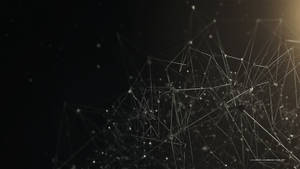 暗色线条海报壁纸 — 2560x1440 壁纸