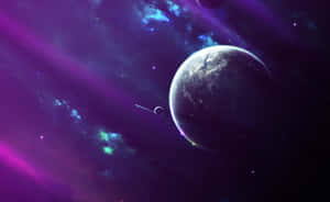 探索紫色星系的浩瀚