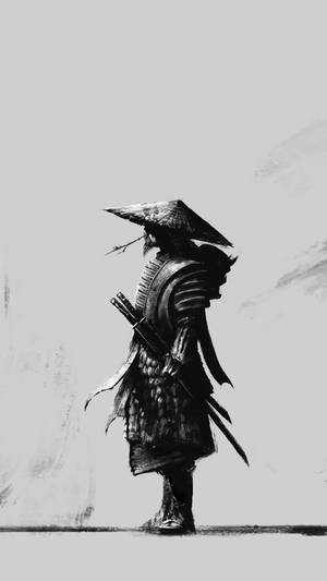 日本武士黑墨 — 日本武士 壁纸
