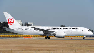 日本航空飞机跑道 — 日本动图 壁纸