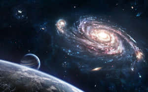 星系太空背景 — 太空 壁纸