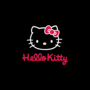 暗黑可爱Hello Kitty蝴蝶结 — 凯蒂猫万圣节 壁纸