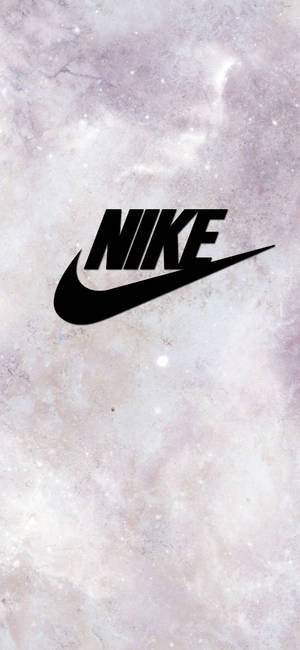 月球表面的Nike Girl标志壁纸 — iPhone 17 壁纸