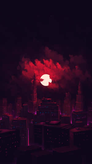 暗黑城市背景 — 暗黑 壁纸