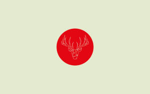 极简鹿艺壁纸