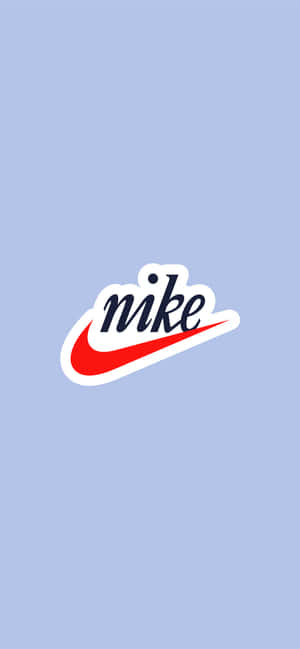 蓝色Nike logo — Galaxy S26 Ultra 壁纸