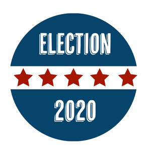 2020年选举贴纸壁纸 — 干净 壁纸