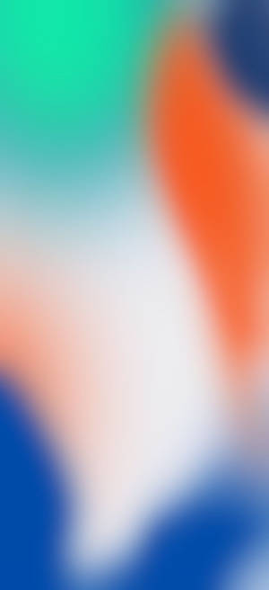 904x1976 iOS 11, iPhone X, 橙色, 绿色, 蓝色, 库存, 抽象, 苹果 — iPhone X 壁纸