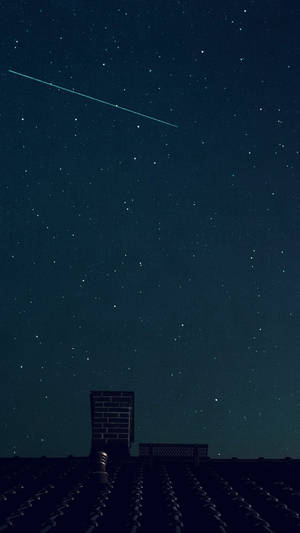 流星夜空 — 蓝天 壁纸