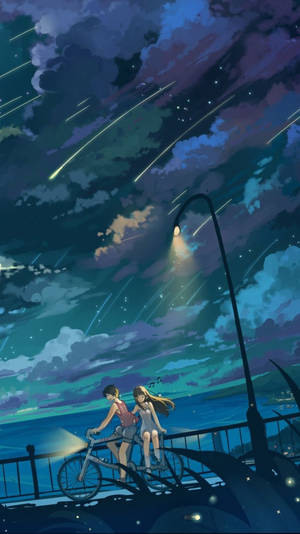 流星雨动漫iPhone壁纸 — 动漫 iPhone 壁纸
