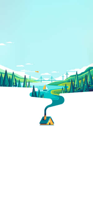 简约背景 — iPhone Air 壁纸