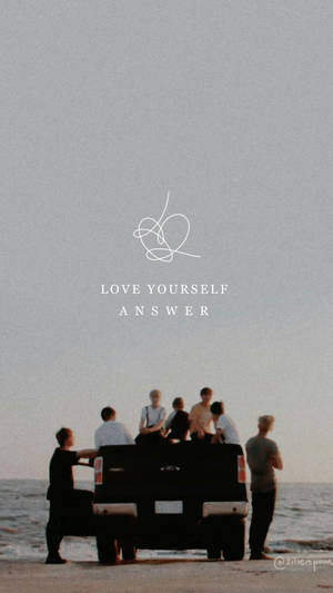 海滩卡车上的唯美防弹少年团 — 唯美 BTS 壁纸
