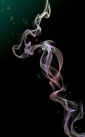 旋转缕缕烟雾壁纸 — Galaxy Tab S9 Ultra 壁纸