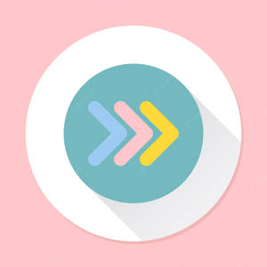 淡彩下一个箭头 — 柔和 壁纸