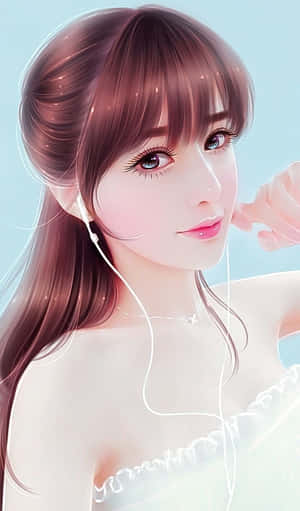 漂亮女孩图片 — Galaxy Tab A11 壁纸