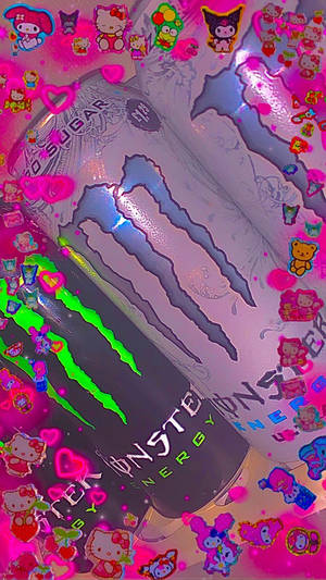 独立少年美学Monster能量饮料