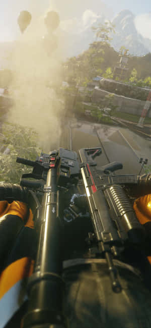 iPhone X《Just Cause 4》背景 — Infinix Note Edge 壁纸