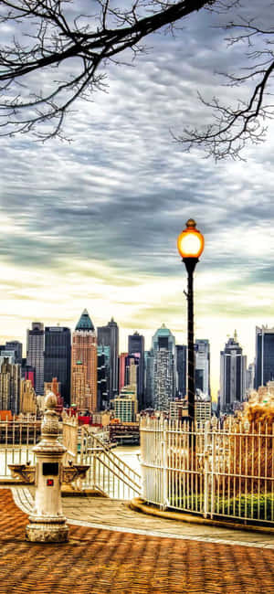 iPhone Xs纽约市背景 — Tecno Camon Air 壁纸