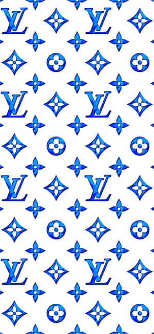 路易威登蓝色 — 小米17 壁纸