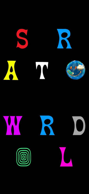 惊艳的Astroworld文字壁纸，设计非凡 — iPhone 11 Pro 壁纸