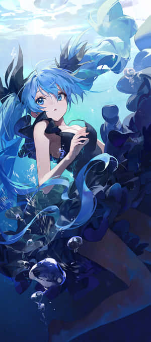 初音未来手机 — ZTE Blade A76 壁纸