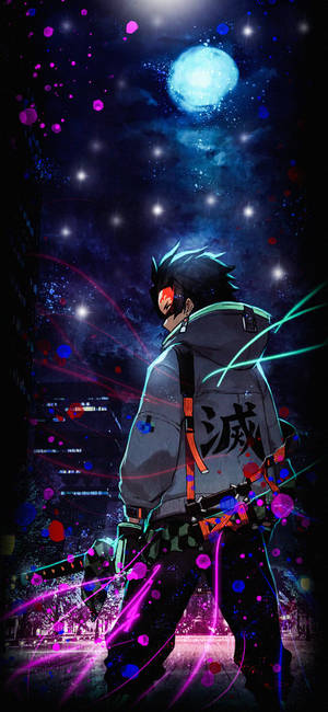 病态手机壁纸 炭治郎 — Galaxy S25 FE 壁纸