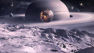 白色土星4K