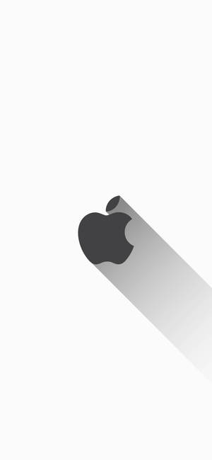 白色 iPhone 苹果标志 — Galaxy S24 壁纸