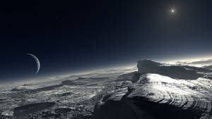 矮行星冥王星大气层壁纸